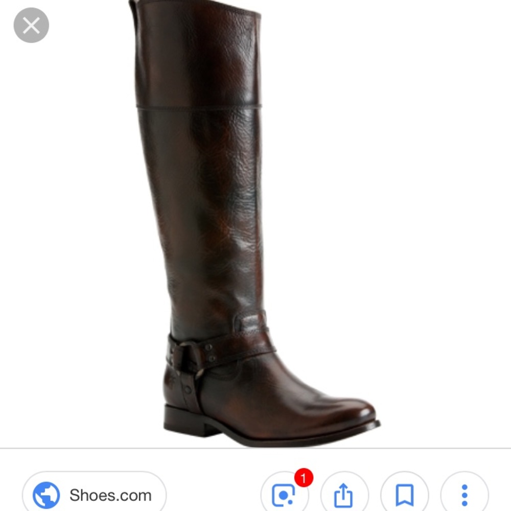 Frye Melissa harness riding boot